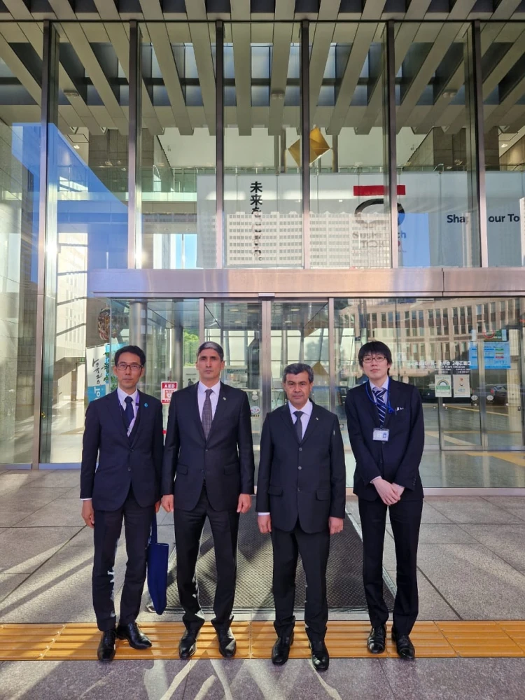 The delegation of Turkmenistan visited the building of the city hall of Tokyo